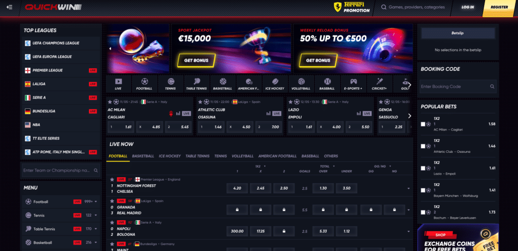 QuickWin Casino España Tu Destino de Apuestas en Línea